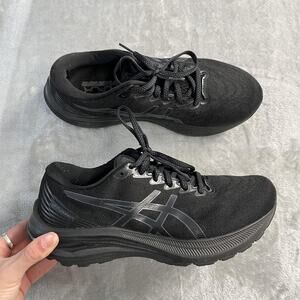 ASICS GEL-Excite Shoes Womens Size 8 Black Running Athletic Sneakers 1012B271